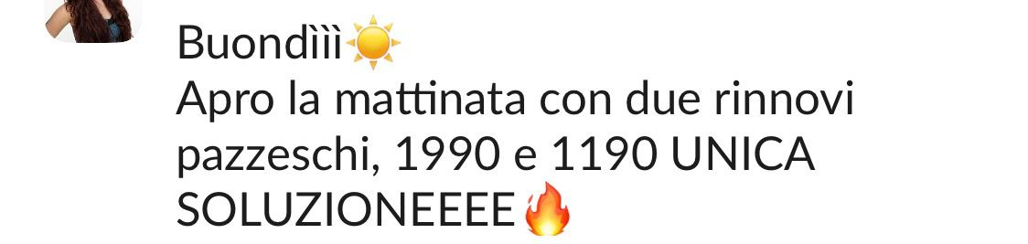 Testimonianza studentessa